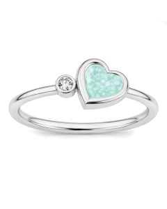 LifeStone™ Ladies Amoura Cremation Ashes Ring