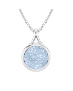 LifeStone™ 'Arrondi du Ciel' Cremation Ashes Pendant