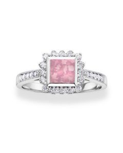LifeStone® Ladies Balmoral Cremation Ashes Ring