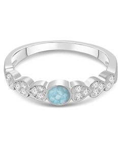 LifeStone™ Ladies Cascading Hearts Cremation Ashes Ring