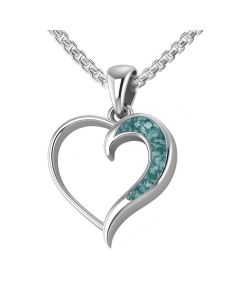 LifeStone™ Cœur d’Amour Cremation Ashes Pendant