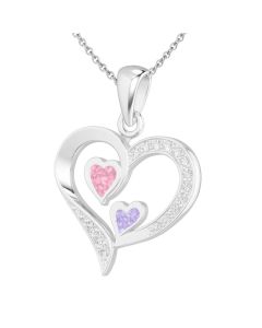 LifeStone™ Everbound Companion Hearts Cremation Ashes Pendant