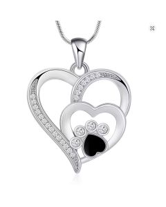 Heartfelt Companion -  Stainless Steel Ashes Jewellery Memorial Pendant