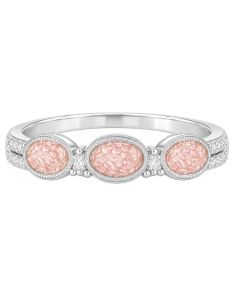 LifeStone™ Ladies Timeless Whisper Cremation Ashes Ring