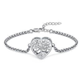 Tree of Life Bracelet - Stainless Steel Cremation Ashes Jewellery