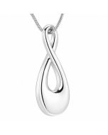 Infinity Forever - Stainless Steel Cremation Ashes Jewellery Pendant