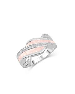 LifeStone™ Ladies Always Cremation Ashes Ring-Sterling Silver-Ballerina