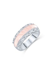 LifeStone™ Honour Ladies Cremation Ashes Ring-Ballerina-Sterling Silver