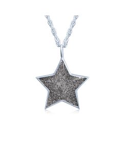 LifeStone™ The Brightest Star Cremation Ashes Pendant-Midnight