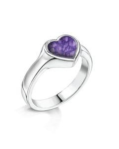 LifeStone™ Classic Heart Cremation Ashes Ring