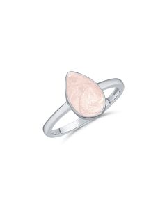 LifeStone™ Classic Tear Cremation Ashes Ring-Ballerina-Sterling Silver