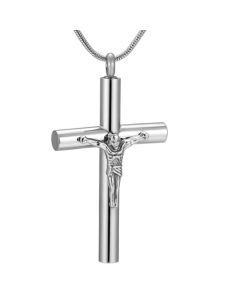 Crucifix - Stainless Steel Cremation Ashes Jewellery Pendant