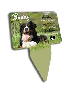 Full Pet Photo - Personalised Photo Memorial Plaque