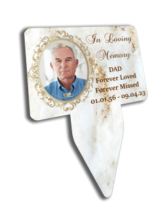 In Loving Memory - Personalised Photo Memorial Plaque