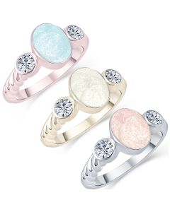 LifeStone™ Ladies Evermore Infinity Band Cremation Ashes Ring