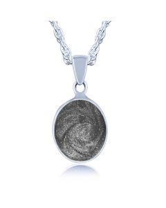 LifeStone™ Perfect Oval Cremation Ashes Pendant