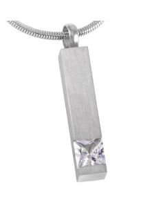 Pure Elegance - Stainless Steel Ashes Memorial Jewellery Pendant