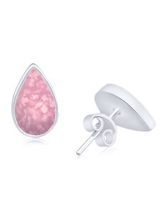 LifeStone™ Ladies Teardrop Cremation Ashes Earrings