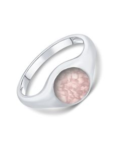 LifeStone® Tribute Cremation Ashes Ring-Ballerina-Sterling Silver