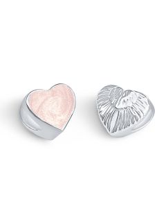 LifeStone™ Angelic Heart Cremation Ashes Charm